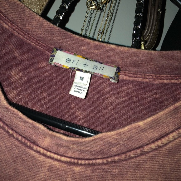 anthropologie | eri + ali | acid wash sweatshirt - Picture 5 of 8